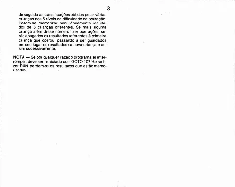 Scanned instructions