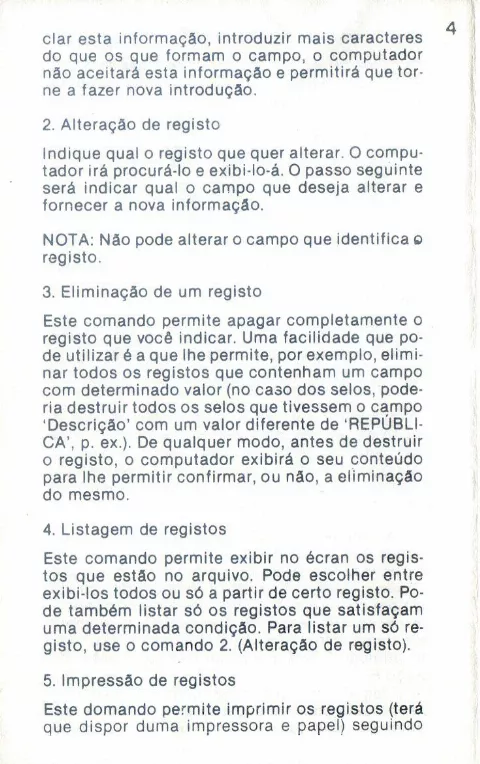Scanned instructions