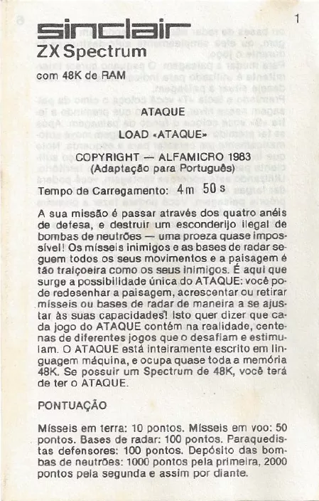 Scanned instructions