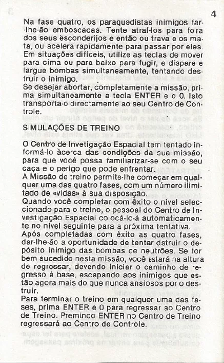 Scanned instructions