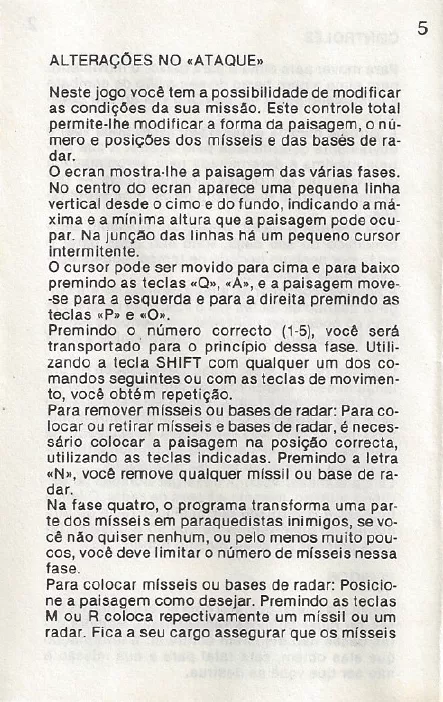 Scanned instructions