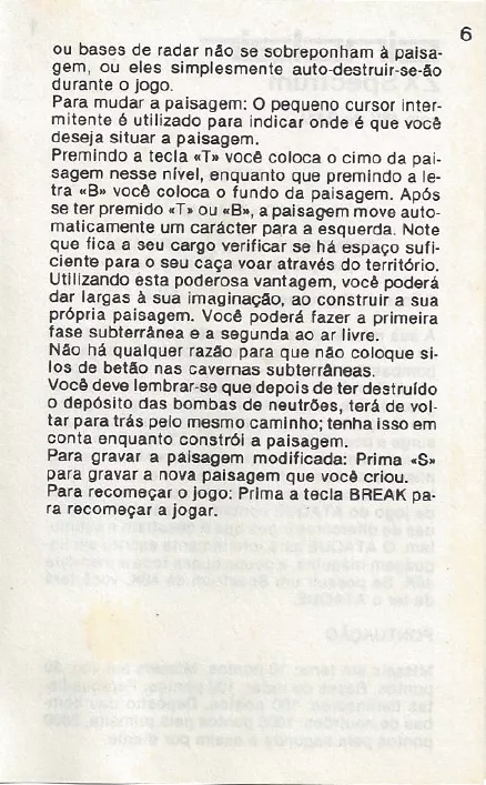 Scanned instructions