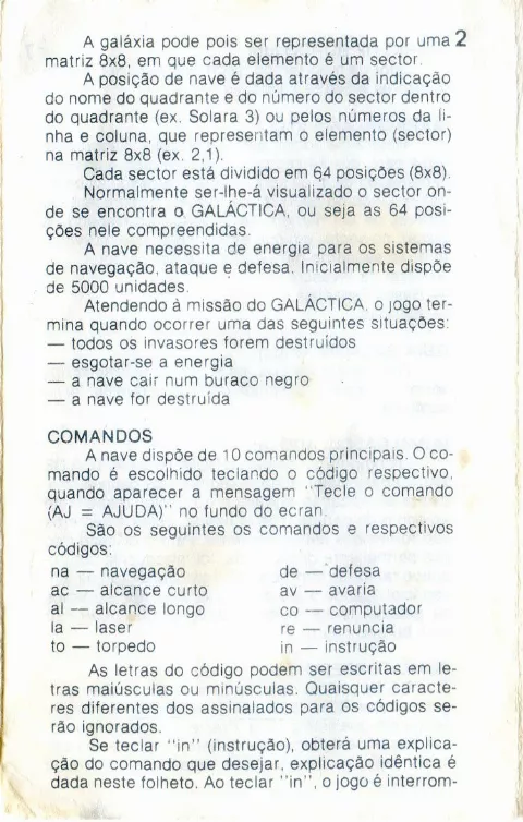 Scanned instructions