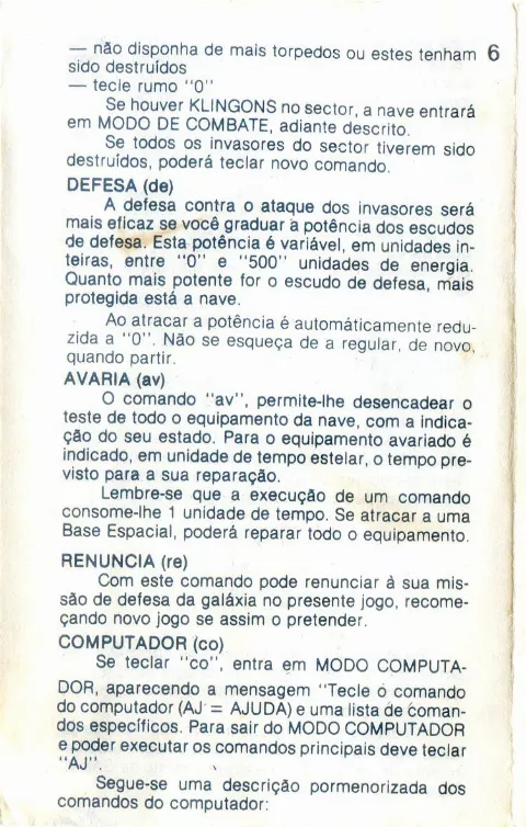 Scanned instructions