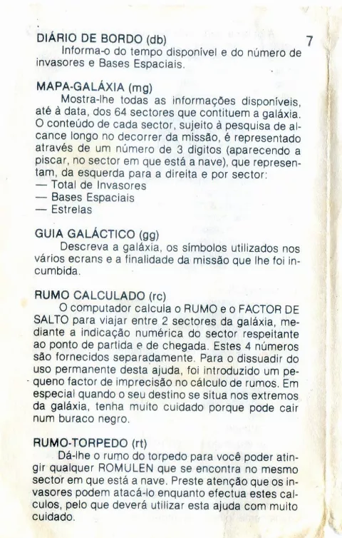 Scanned instructions