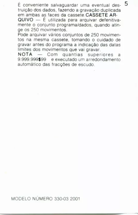 Scanned instructions