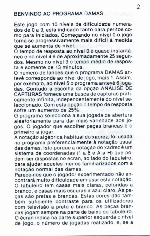 Scanned instructions