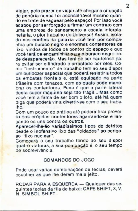 Scanned instructions