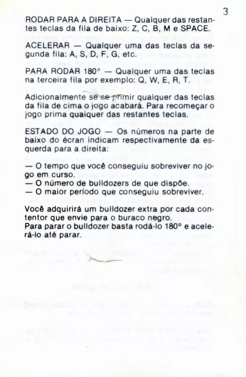 Scanned instructions