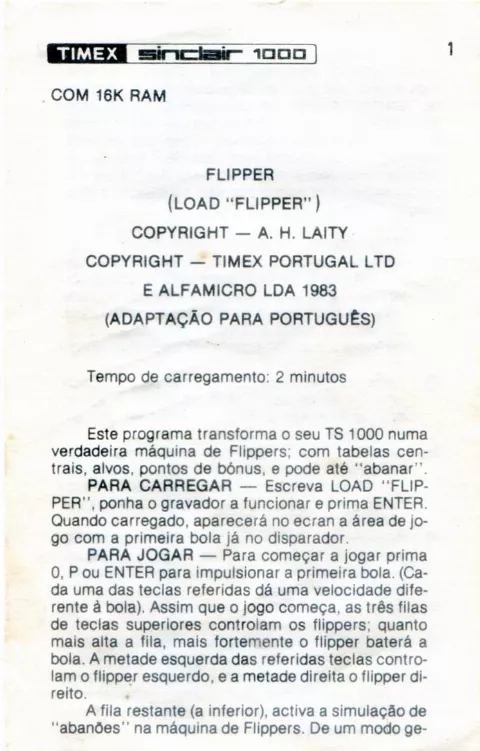 Scanned instructions
