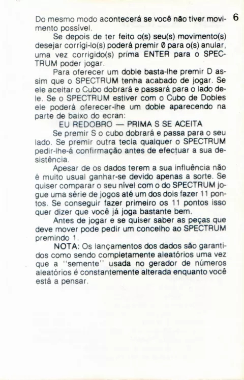Scanned instructions