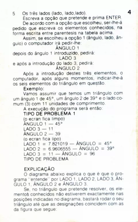 Scanned instructions