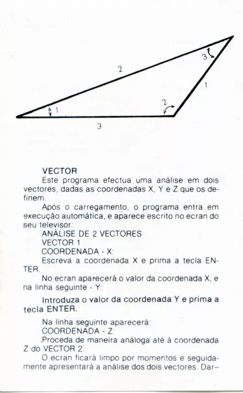 Scanned instructions