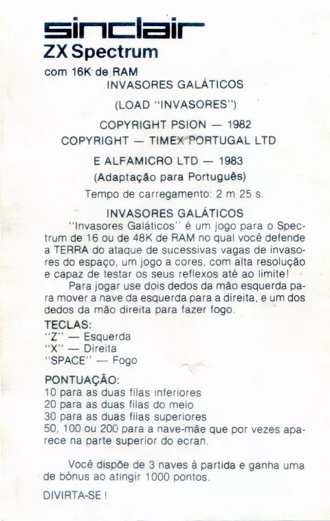 Scanned instructions
