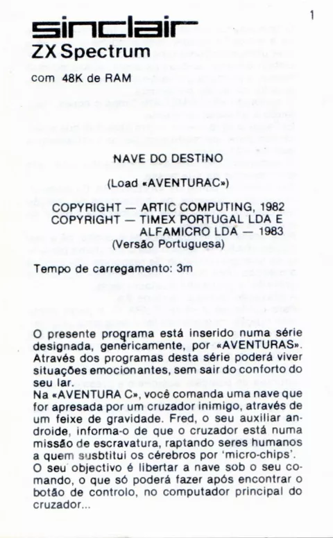Scanned instructions