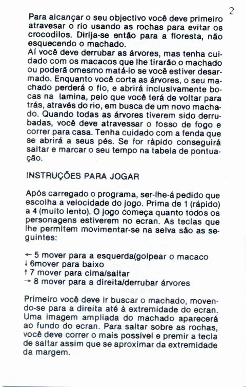 Scanned instructions
