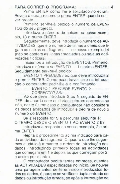 Scanned instructions