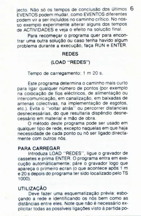 Scanned instructions