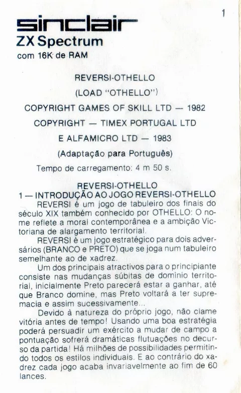 Scanned instructions