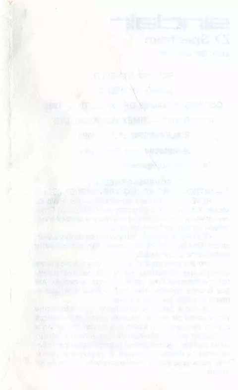 Scanned instructions