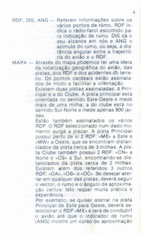 Scanned instructions