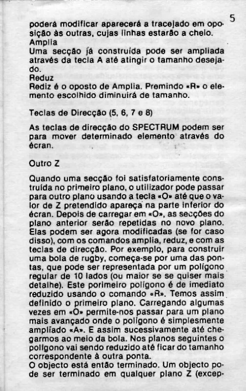 Scanned instructions
