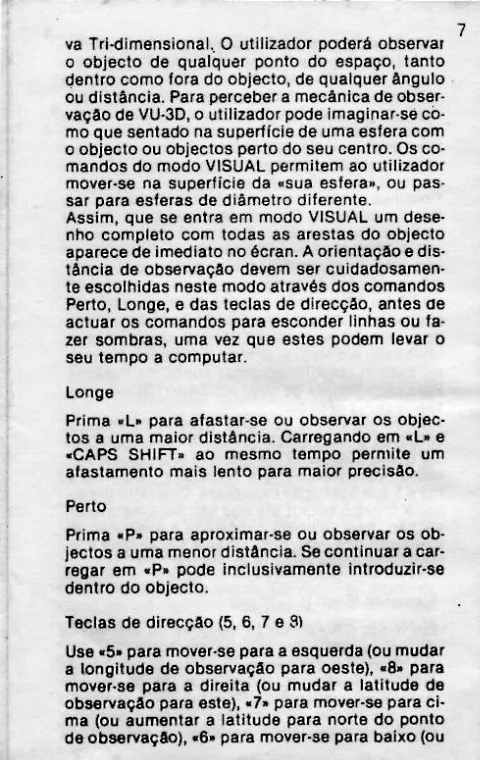 Scanned instructions