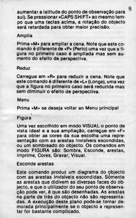 Scanned instructions
