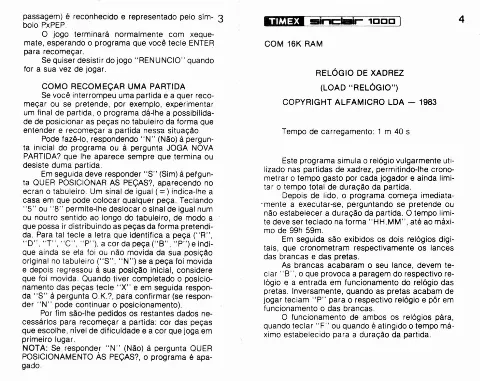 Scanned instructions
