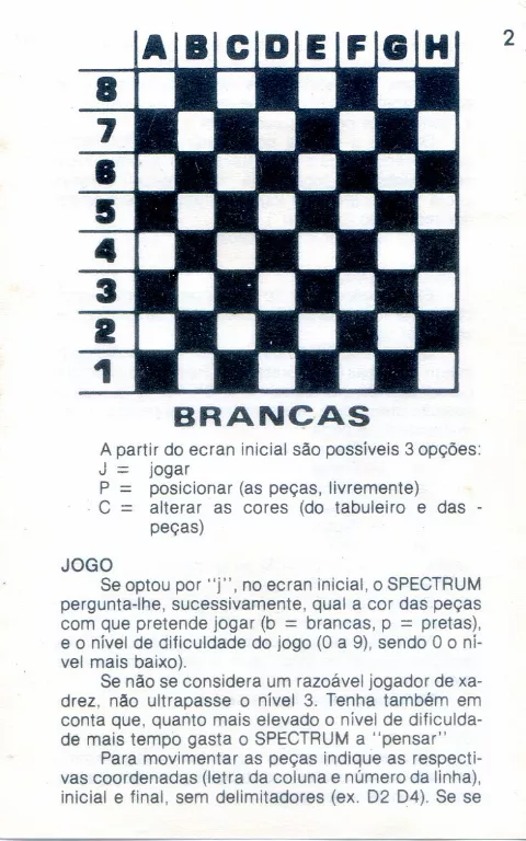 Scanned instructions