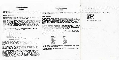 Scanned instructions