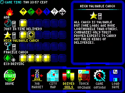 Running screen