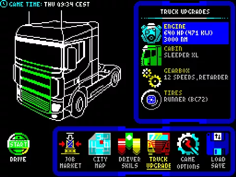 Running screen