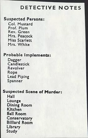 Game additional material