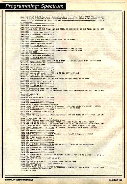 Scanned instructions