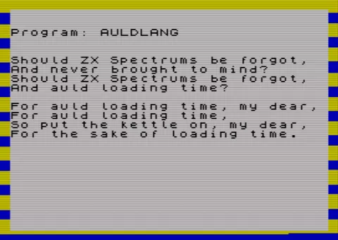 Running screen