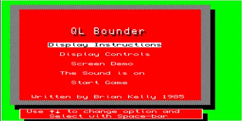 Opening screen