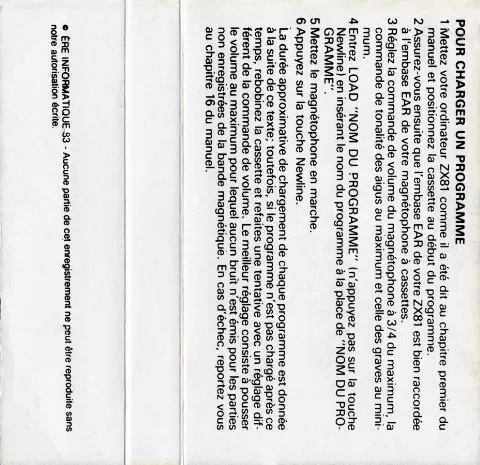 Inlay - Back