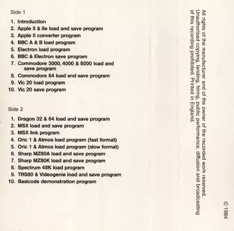 Inlay - Back