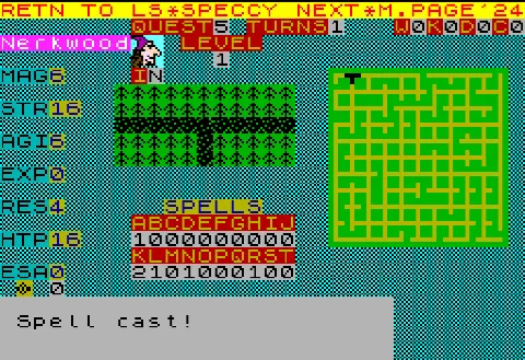 Running screen