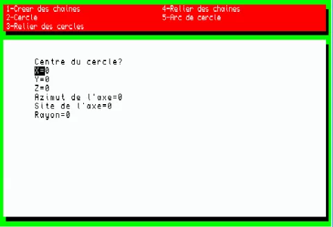 Running screen
