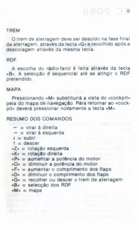 Scanned instructions