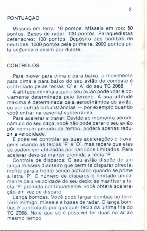 Scanned instructions