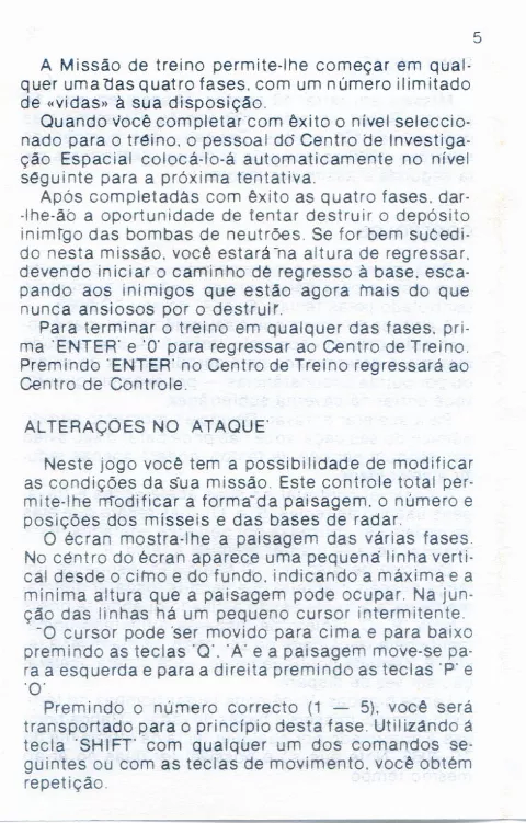 Scanned instructions