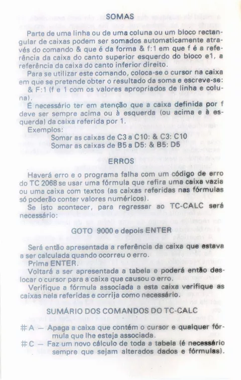 Scanned instructions