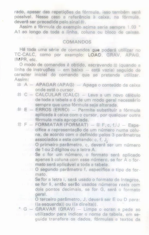 Scanned instructions