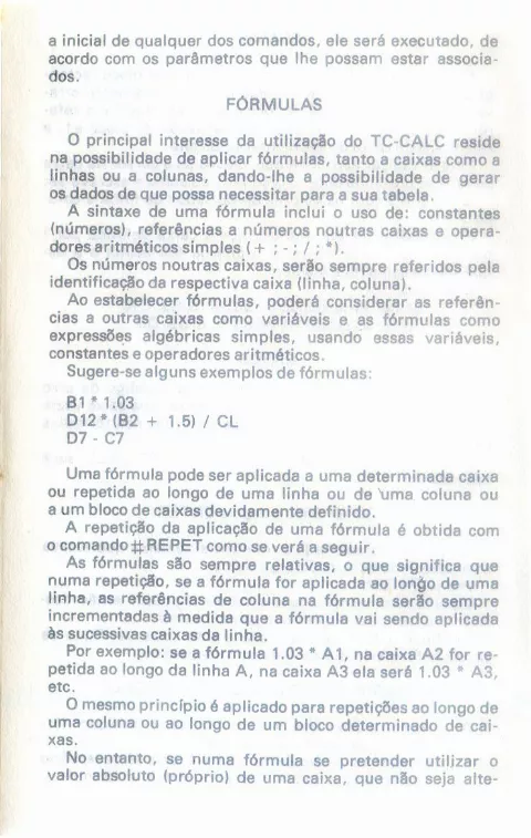 Scanned instructions
