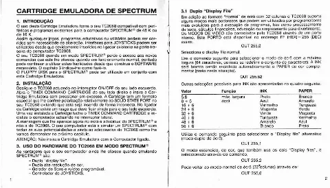 Scanned instructions