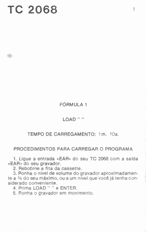 Scanned instructions