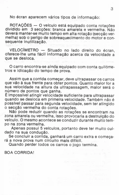 Scanned instructions